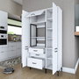 Hanah Home Armario Multiusos Blanco JE145 - 3115